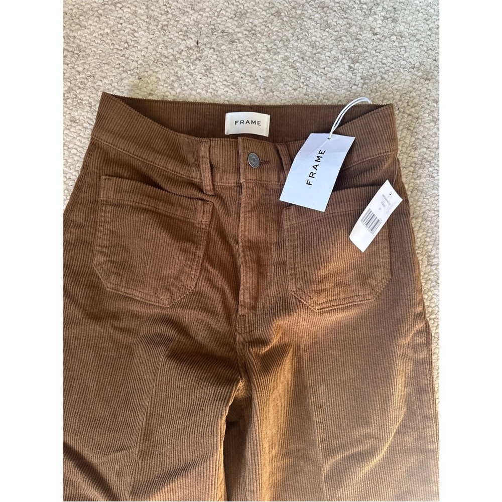 Frame Denim Women's High Rise Brown Jeans